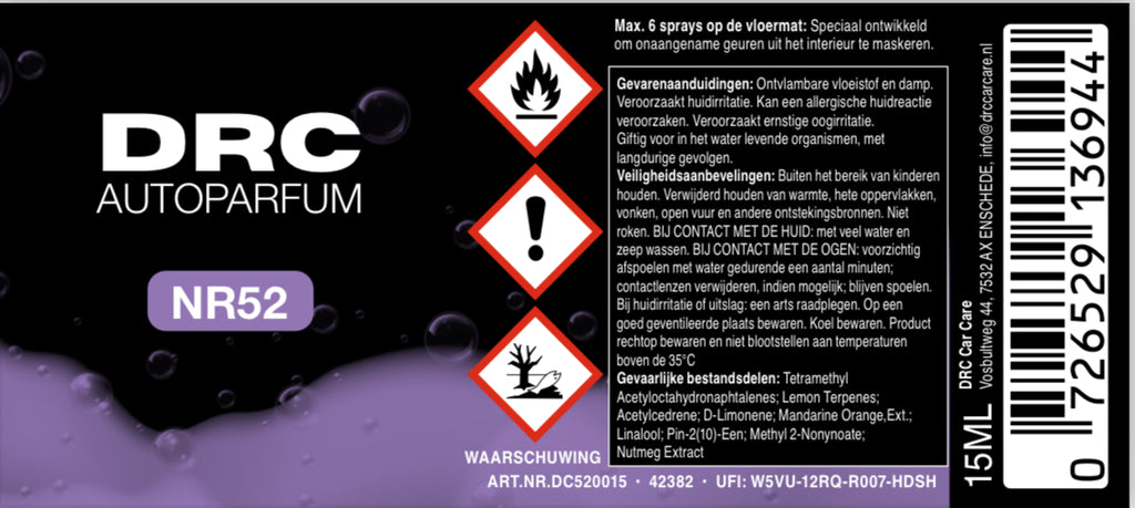 Inspired by Dior Fahrenheit 52